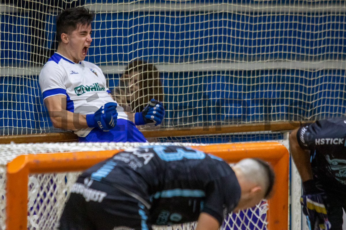Derradeiro golo da partida, a valer três importantes pontos, foi exuberantemente celebrado.