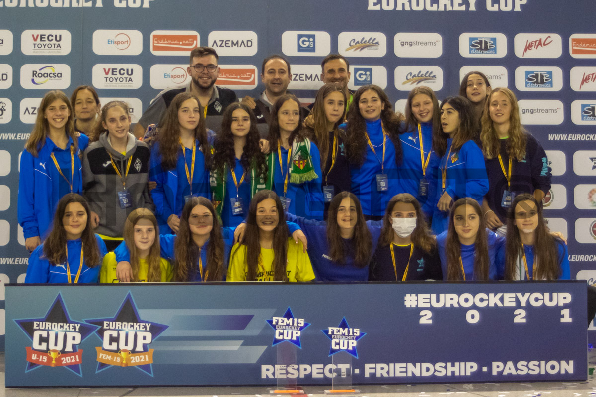 O campeão Vilanova e o finalista Caldes.
