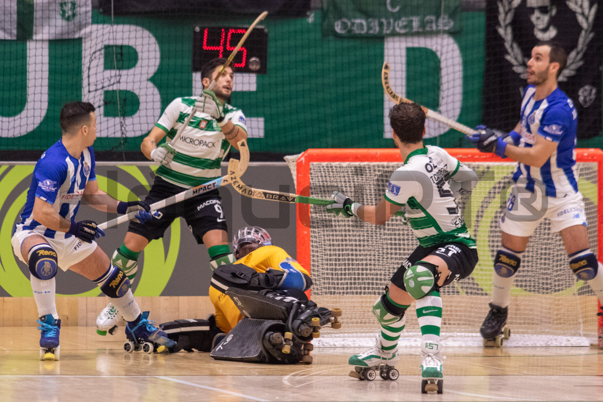 Sporting não conseguiu marcar de bola parada.
