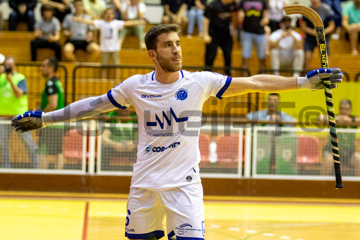 Andrea Malagoli, goleador, marcou dois golos no tempo regulamentar e a