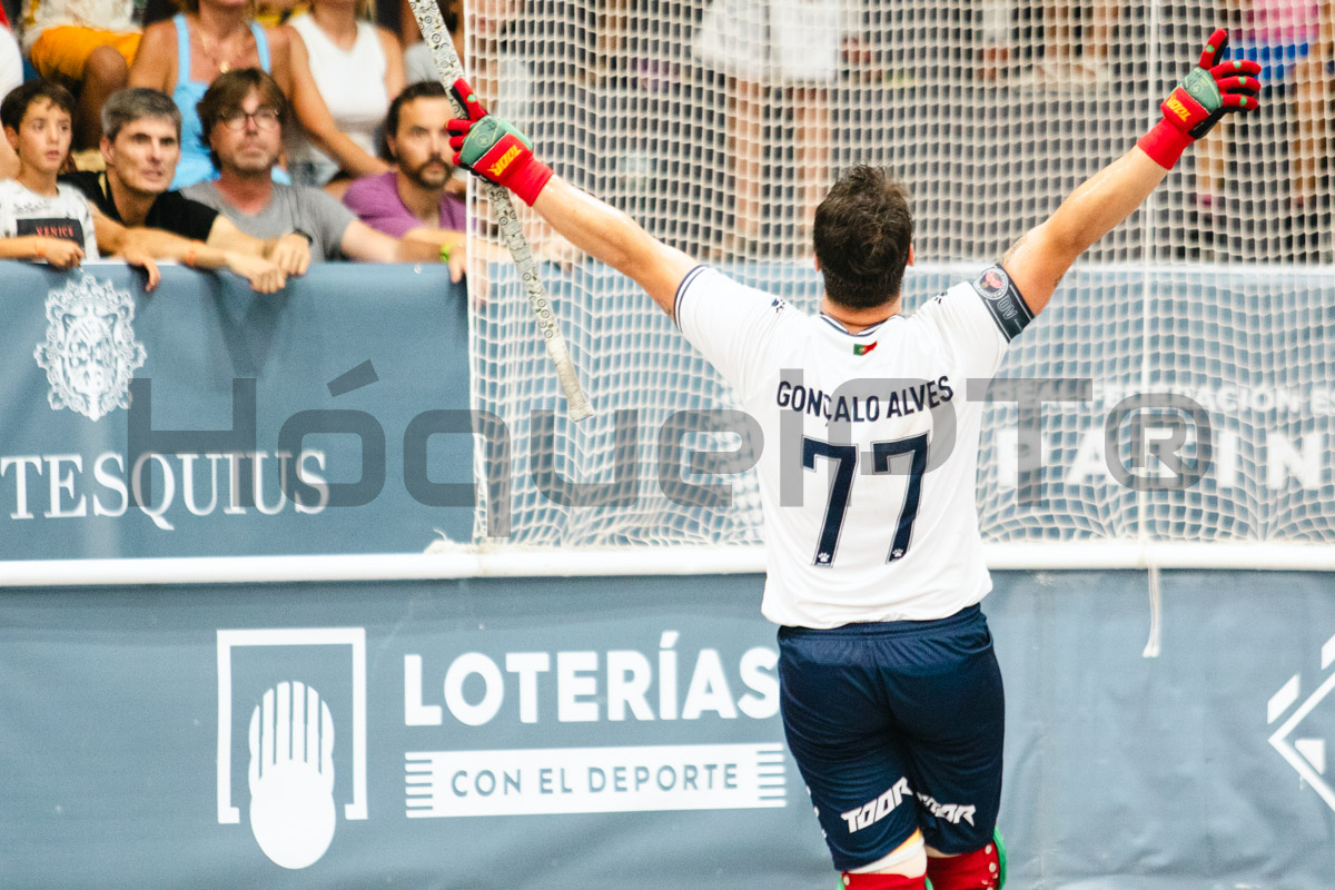 Gonçalo Alves carimbou a igualdade final já no derradeiro minuto de jogo.
