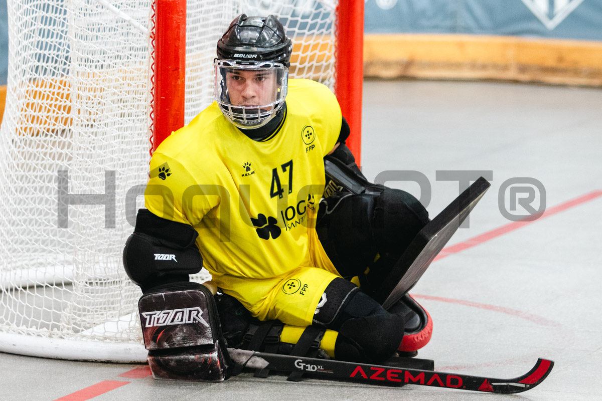 Xano Edo é aposta para a baliza. Presente no último Campeonato da Europa de Seniores, já deixou de ser o 