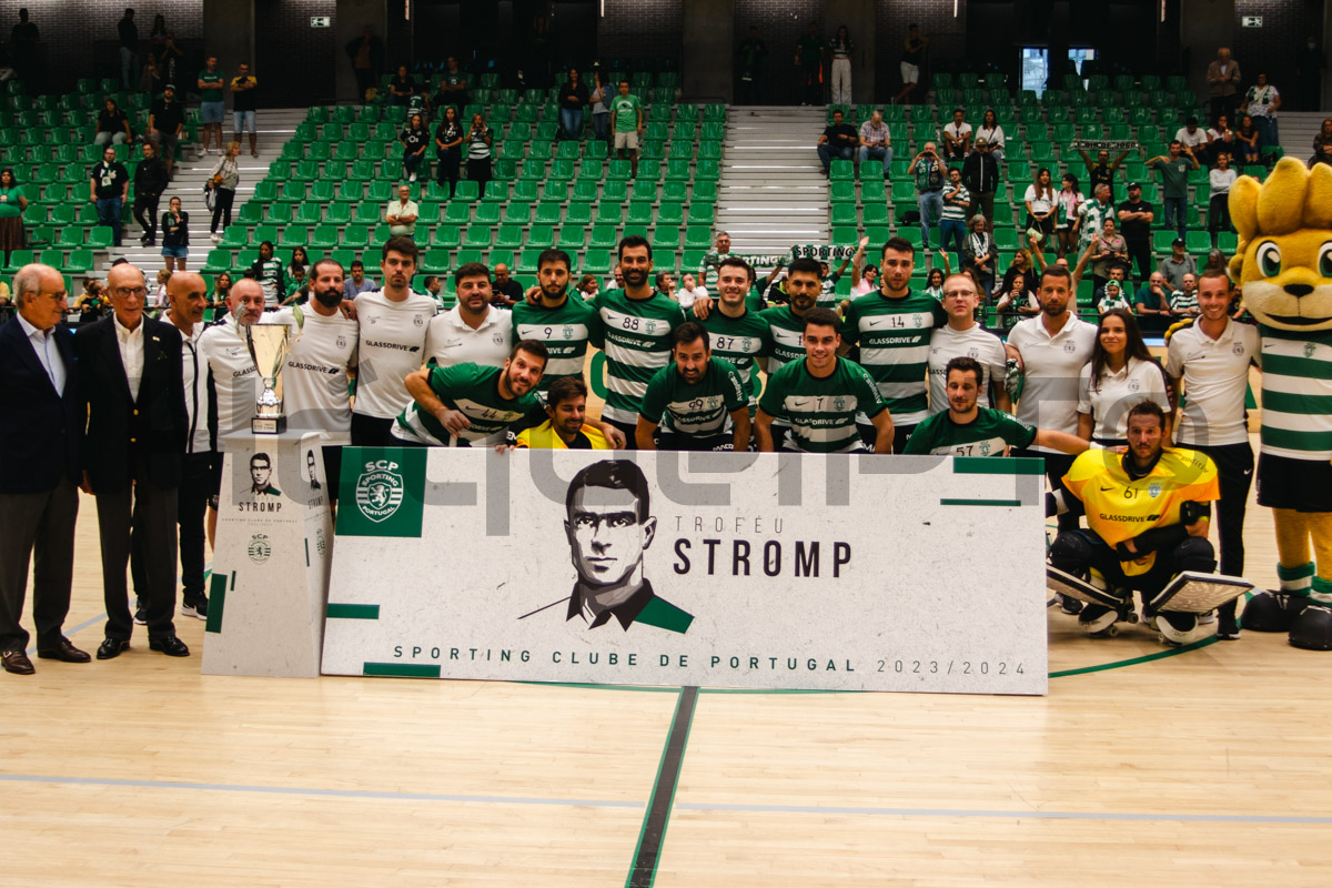 Troféu Stromp ficou em casa.
