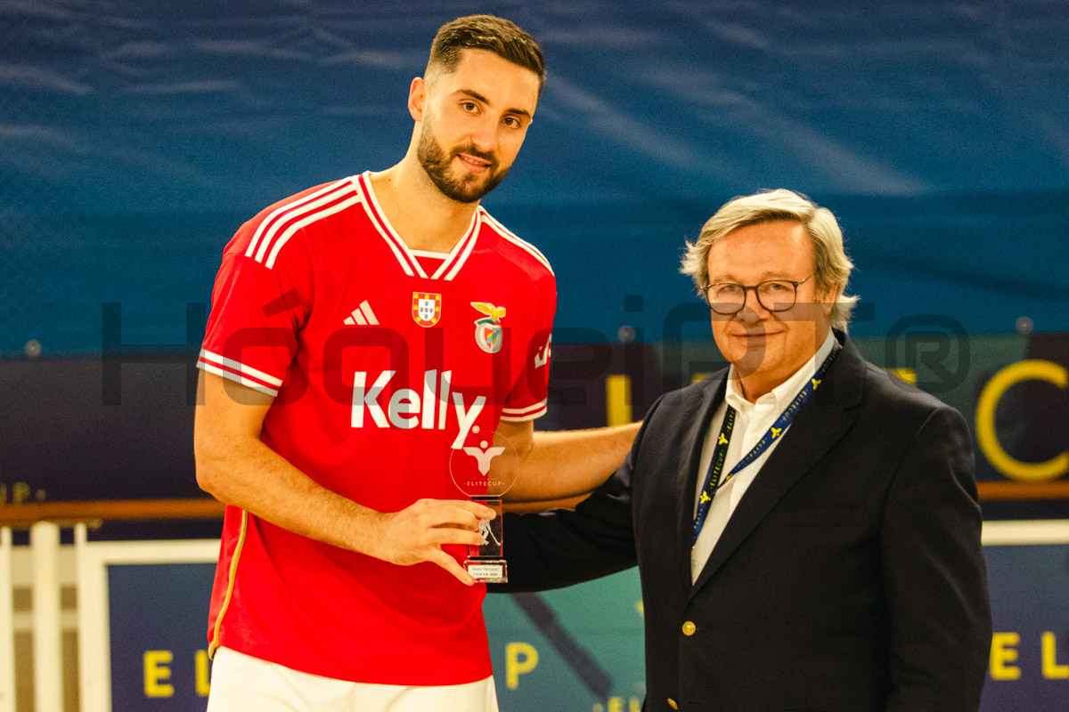 Com cinco golos, Roberto Di Benedetto foi o melhor marcador da Elite Cup 2023.