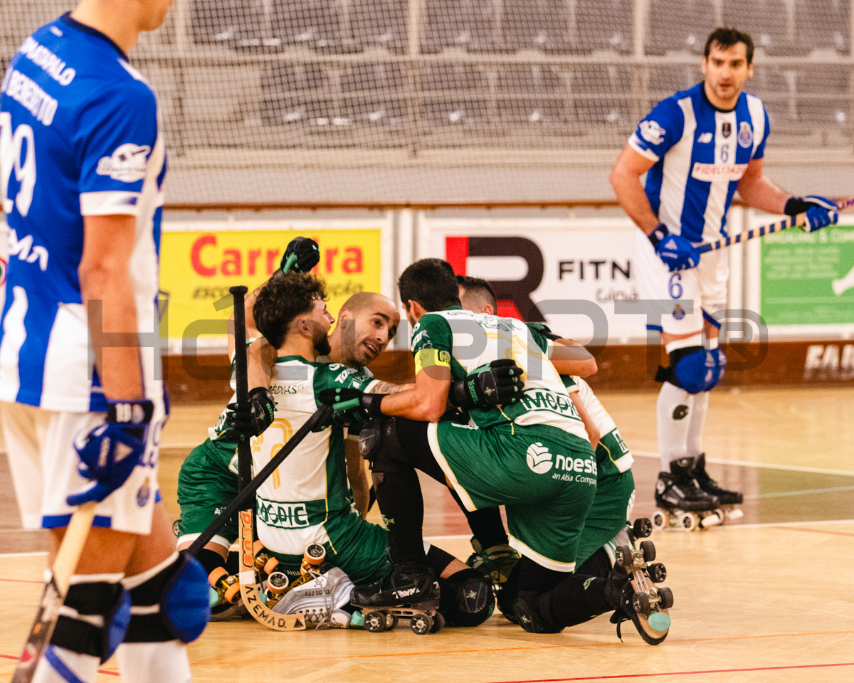 Última vitória da série de jogos sem perder do Tomar foi, ironicamente, frente ao campeão europeu da última temporada, Porto, perdendo na pista do anterior campeão europeu, Trissino.
