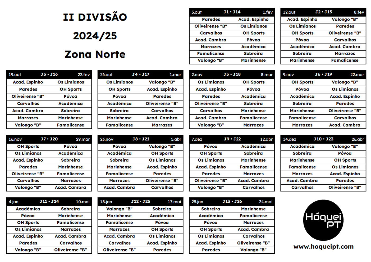 Campeonato Nacional da II Divisão 2024/25 - Zona Norte