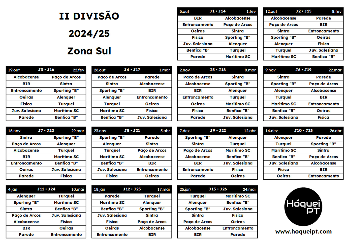 Campeonato Nacional da II Divisão 2024/25 - Zona Sul