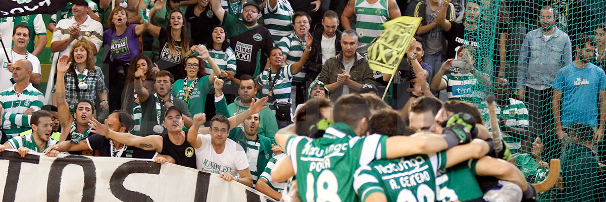Sporting em Alverca, a caminho de Alvalade