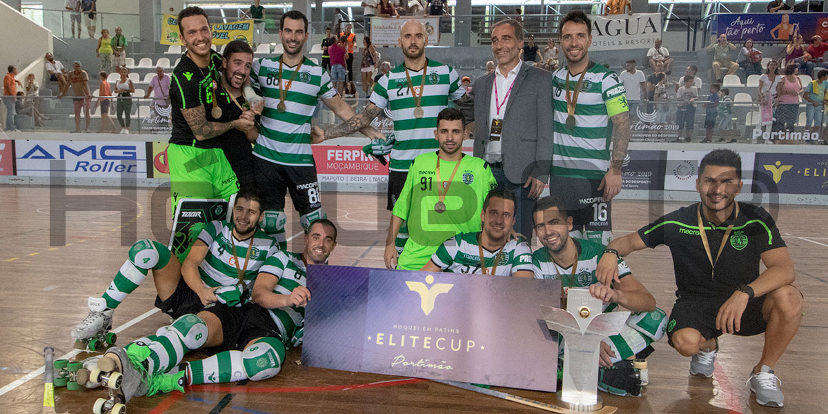 Sporting 'vira' nos dois minutos finais e conquista Elite Cup