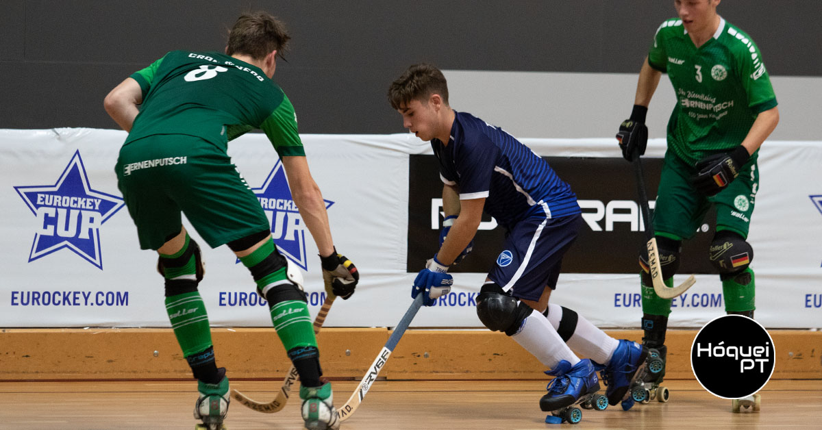 Pleno luso na entrada na Eurockey Cup