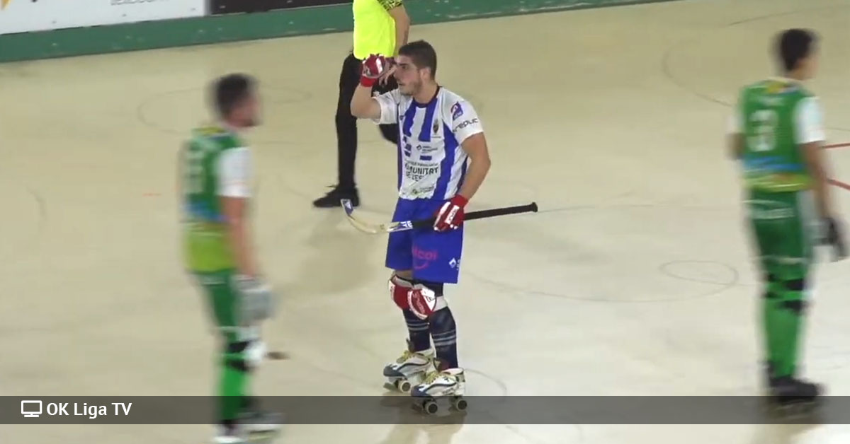 Gonzalo 'trama' Calafell no arranque da OK Liga