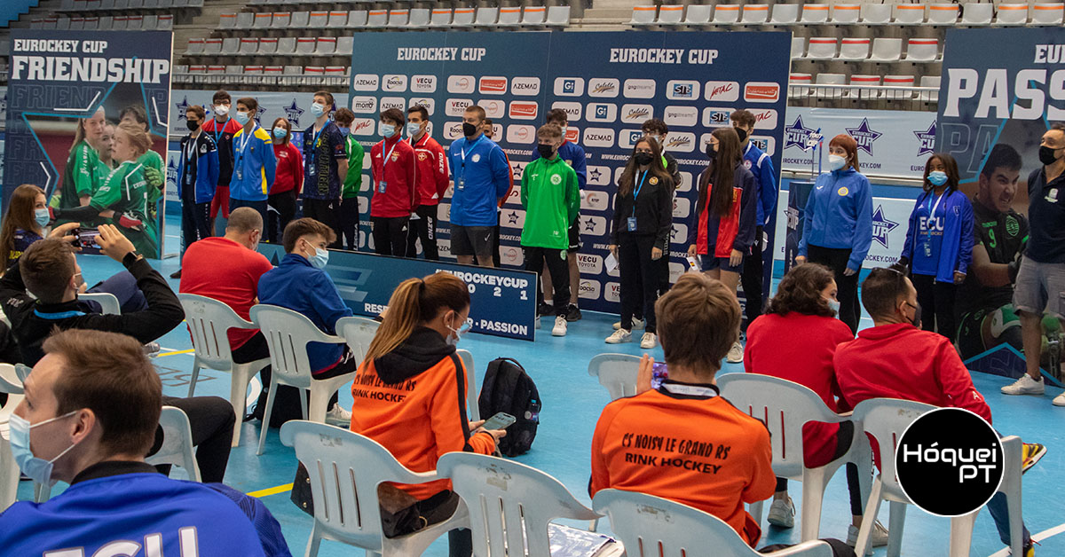 Eurockey Cup pronta para os jogos