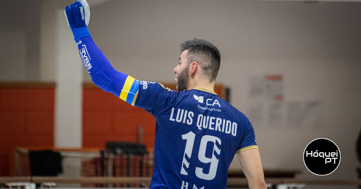 Luís Querido e claque na 'condenação' do Óquei de Barcelos