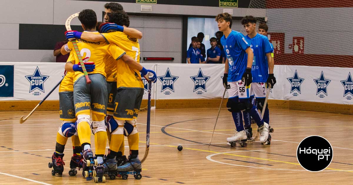 Eurockey Cup de Sub-17 arranca com pleno luso