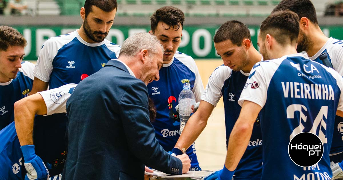 Óquei de Barcelos anuncia renovação de Paulo Freitas