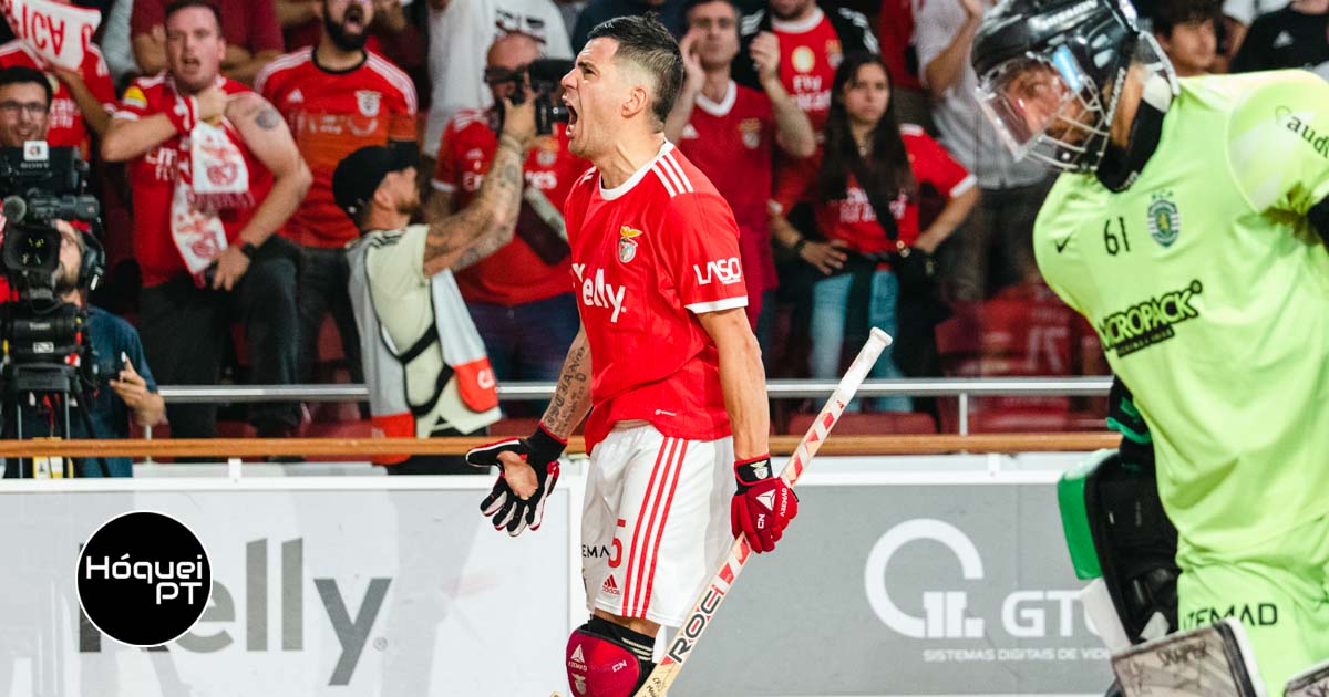 Poker de Nicolia coloca Benfica a uma vitória do título