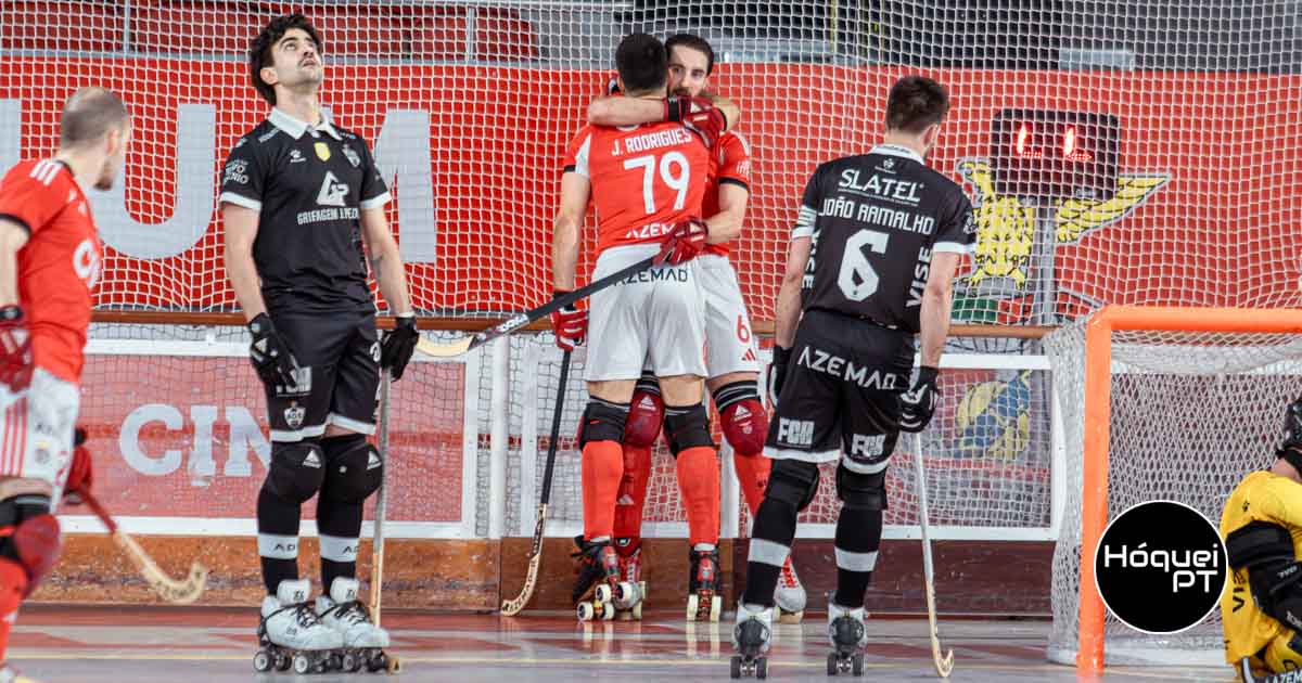 Benfica e Óquei de Barcelos adiantam-se na corrida à meia-final