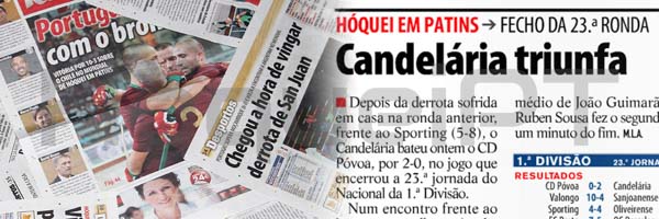 Candelária fica, Póvoa desce
