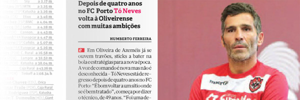 Oliveirense e Braga já trabalham