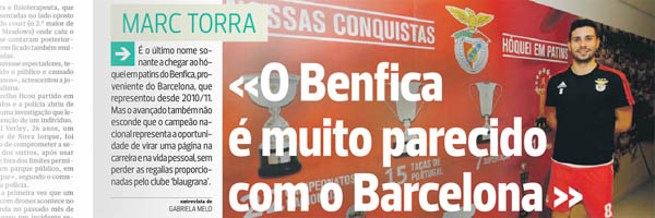 Marc Torra em entrevista