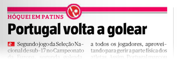 A segunda vitória de Portugal