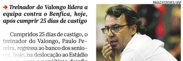 Acerto de calendário e fair play