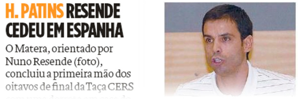 O afastamento da Académica e o Matera em desvantagem