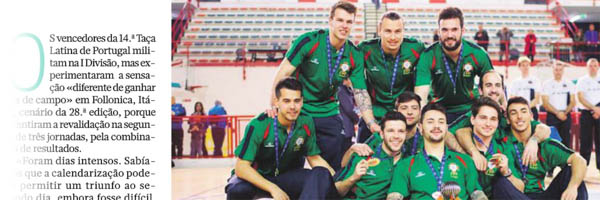 O capitão e o seleccionador falam da conquista