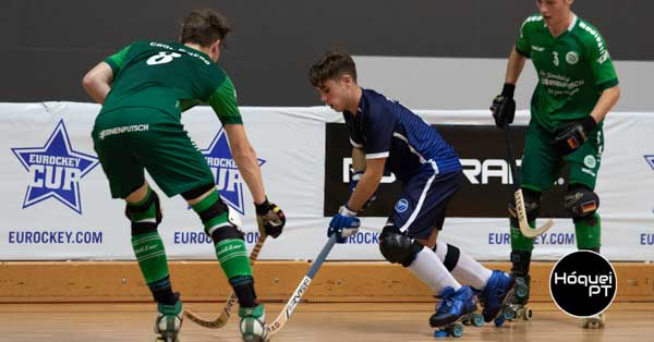 Pleno luso na entrada na Eurockey Cup