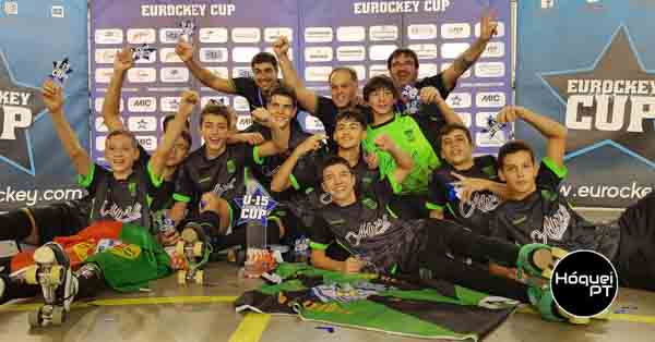 Eurockey Cup de Sub-15 é do Valongo