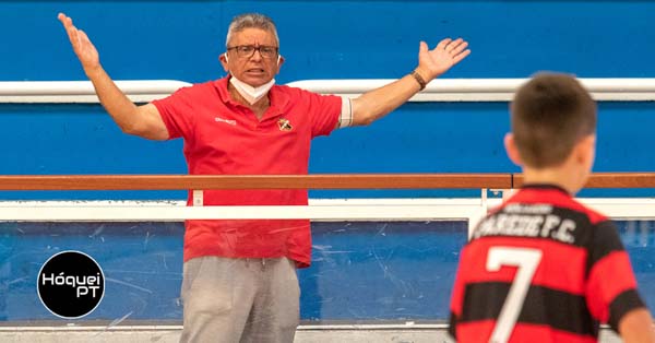 Jaime Santos na iniciação da nova Academia do Sporting