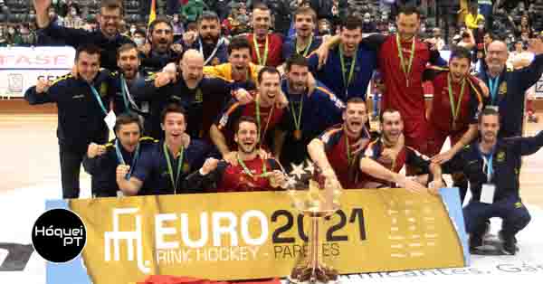 Espanha revalida título europeu