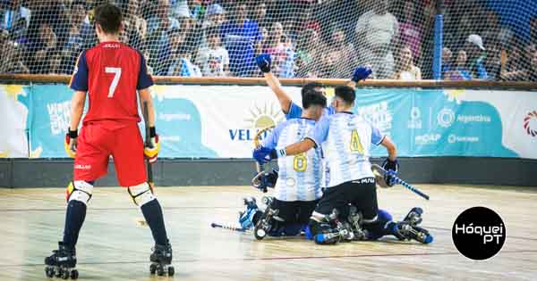 A primeira final entre Argentina e Itália