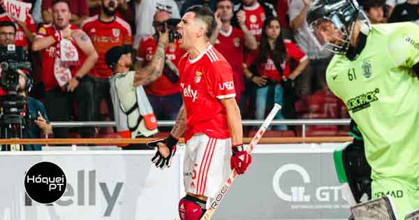 Poker de Nicolia coloca Benfica a uma vitória do título
