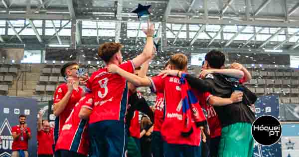 Oliveirense tricampeã da Eurockey Cup de Sub-17